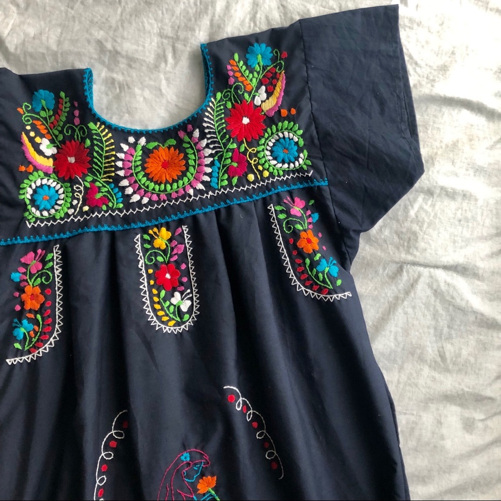 Mexican Hand Embroidered Dress